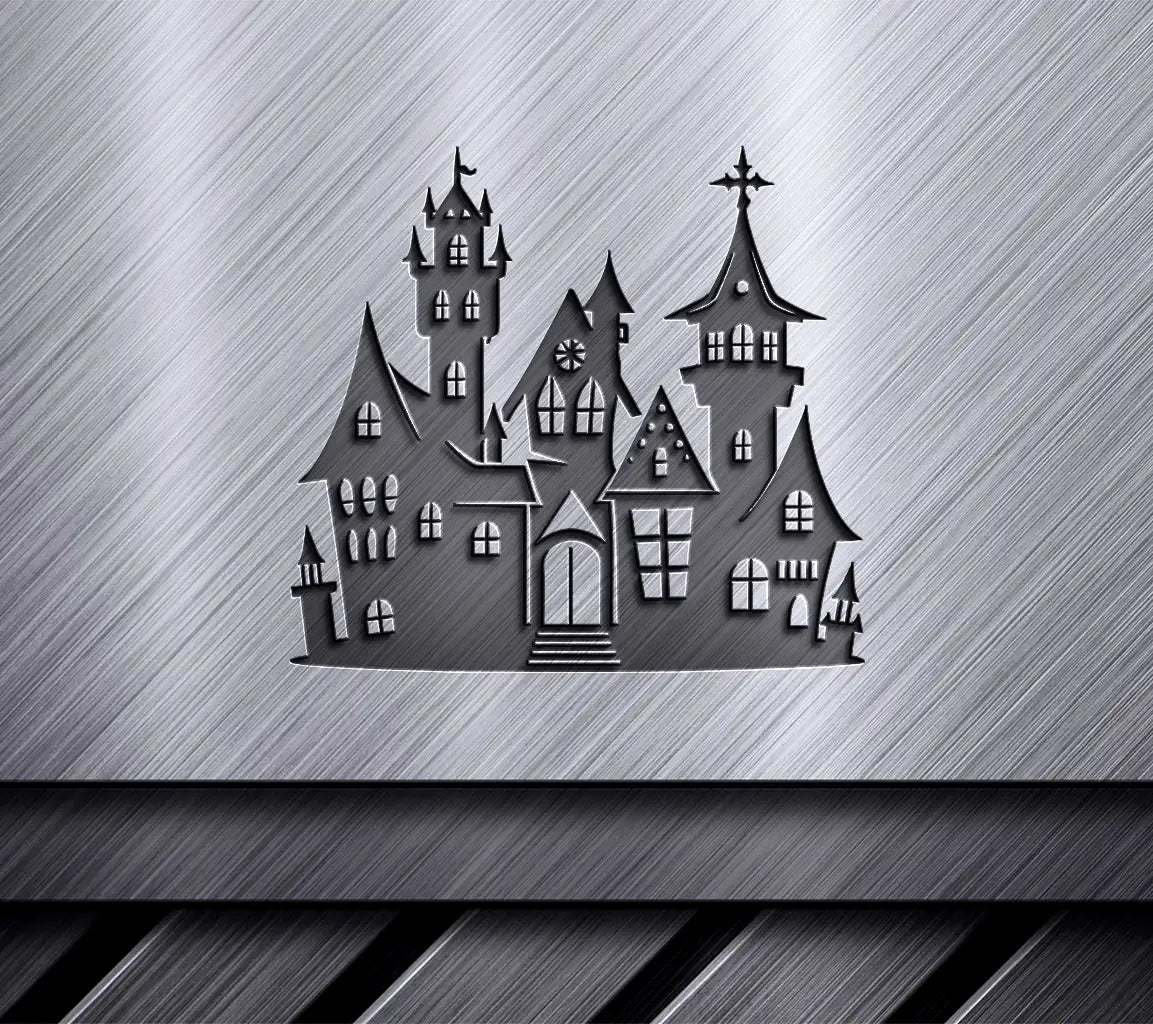 Haunted House SVG -  Halloween Design SVG