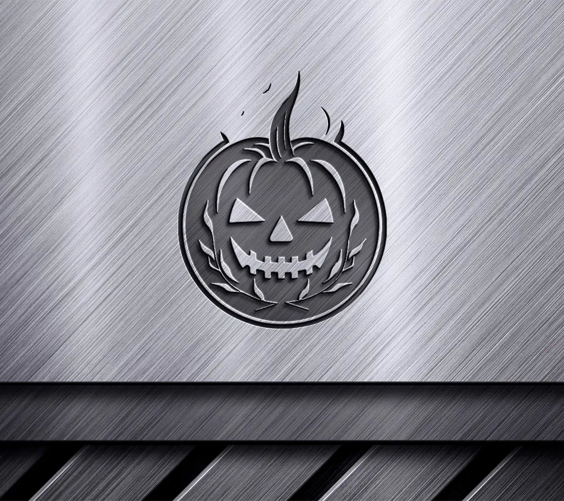 Halloween Minimalist Pumpkin SVG -  Drawing SVG