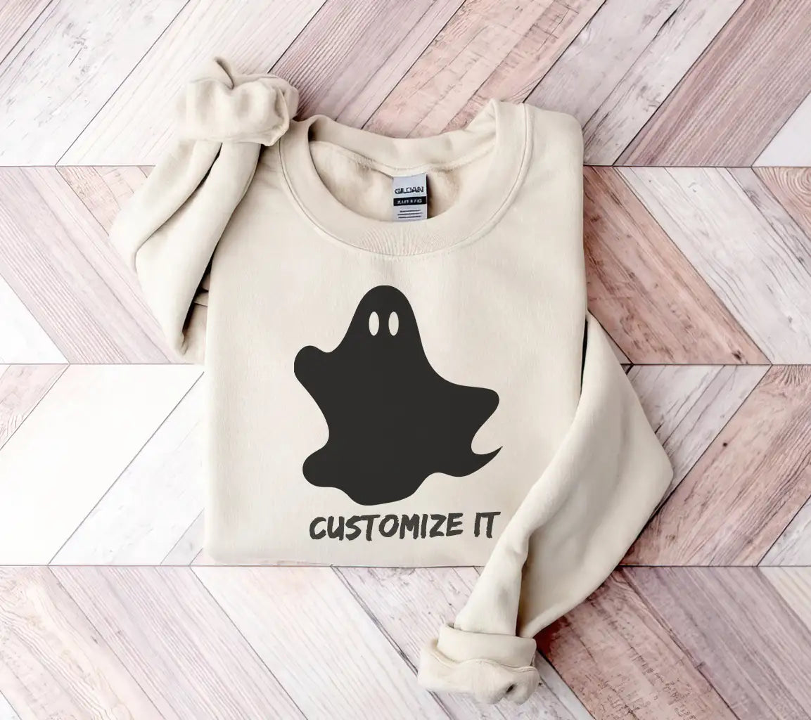 Halloween Ghost Silhouette SVG -  Design SVG