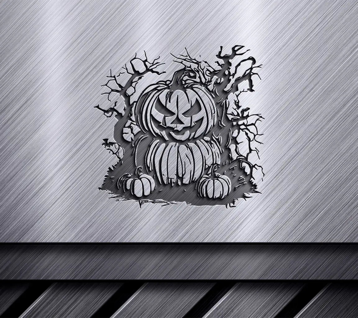 Halloween Pumpkin SVG -  Drawing SVG