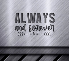 Always & Forever Arrows & Heart SVG - Happy Day Design SVG