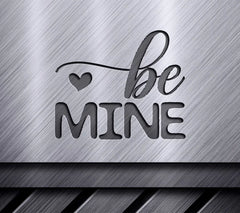 Be Mine Silhouette SVG -  Heart Design SVG