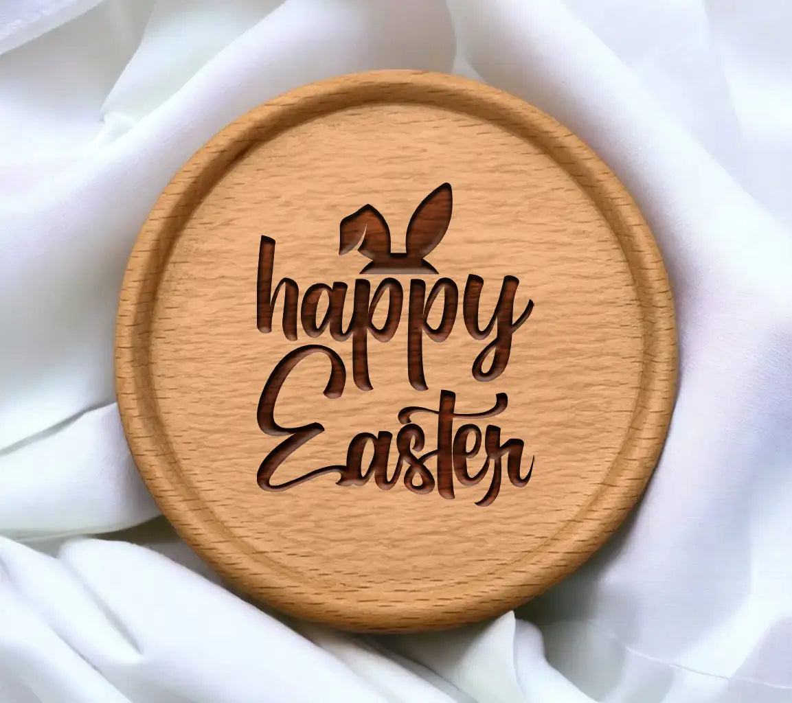  Bunny Ears Happy Easter SVG Design SVG