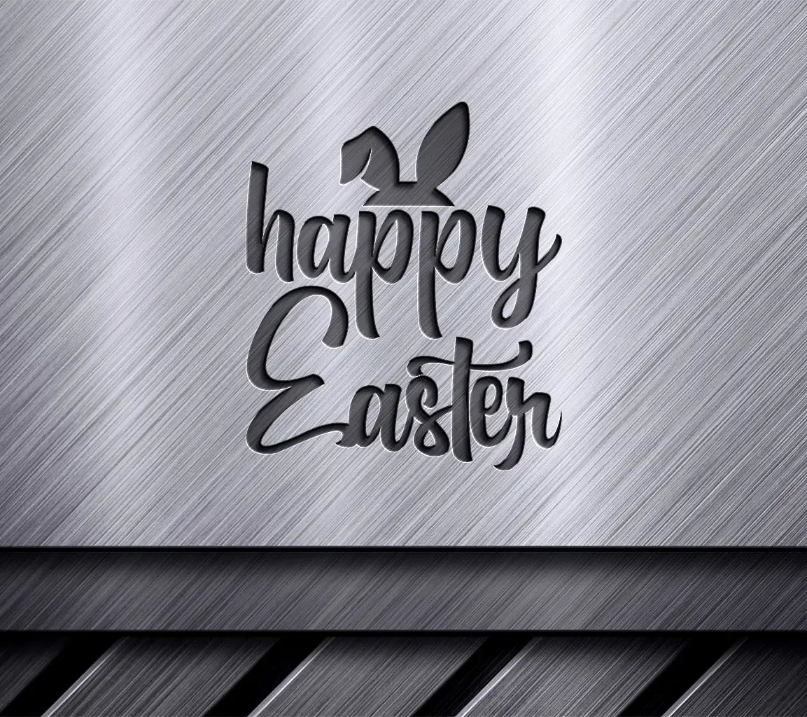  Bunny Ears Happy Easter SVG Design SVG