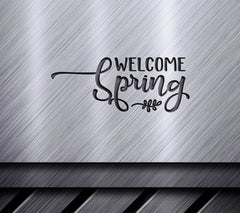 Welcome Spring  SVG - Happy Easter Design SVG