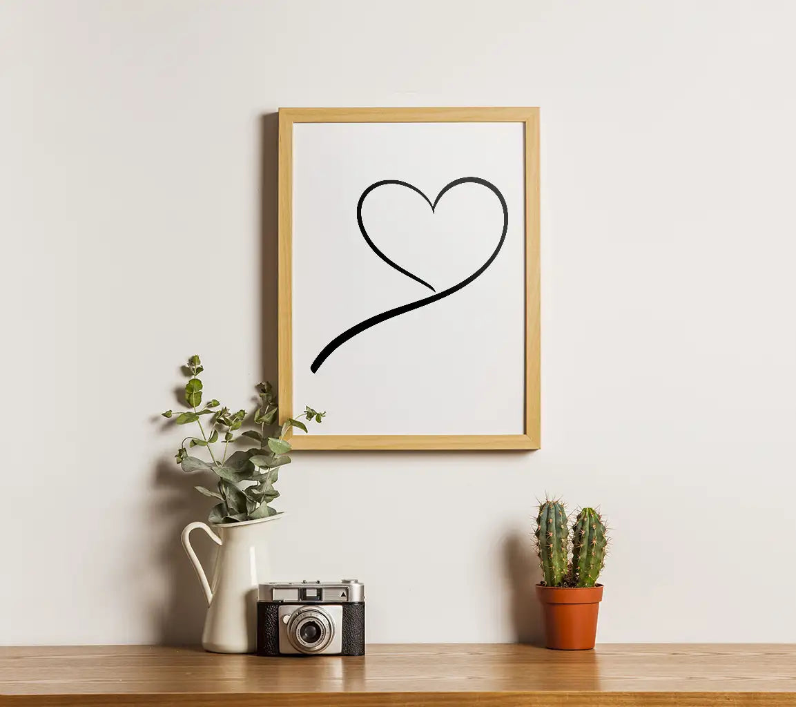 Hand Drawn  Heart SVG - Simple & Elegant Design SVG