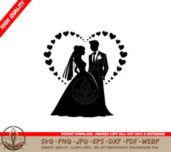 Heartfelt Union Moment SVG Digital File