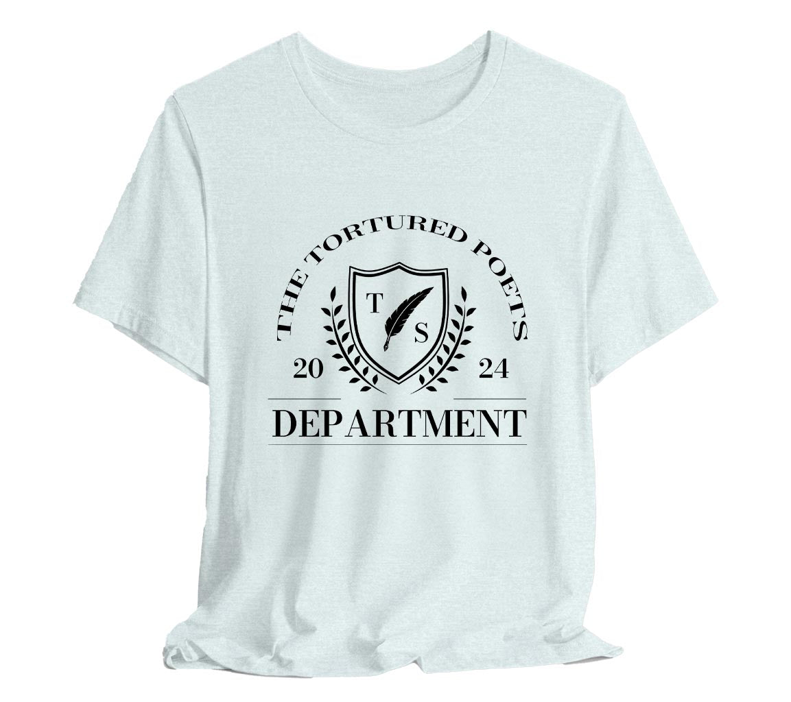 The Tortured Poets Department - EST. 2024 T-Shirt | TTPD Est. 2024 Tee | Taylor Swift Inspired T-Shirt Commemorating The Release of Her Newest Album The Tortured Poets Department, Taylor Swift T-Shirt, The Tortured Poets Department Merch, TTPD Shirt, Swiftie Merch, New Album Merch, Taylor Swift Fan Gift, New Era Shirt, Album Release Tee, Bella Canvas 3001 t-shirt