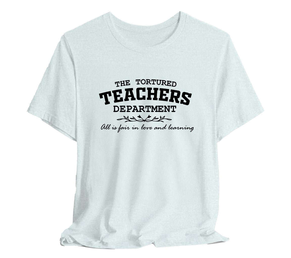 The Tortured Teachers Department T-Shirt | TTPD T-Shirt Made For Teach | Taylor Swift Inspired