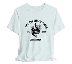 TTPD Reputation Snake Design T-Shirt, The Tortured Poets Department Ad | Tortured Poets Department Adult Unisex Bella + Canvas