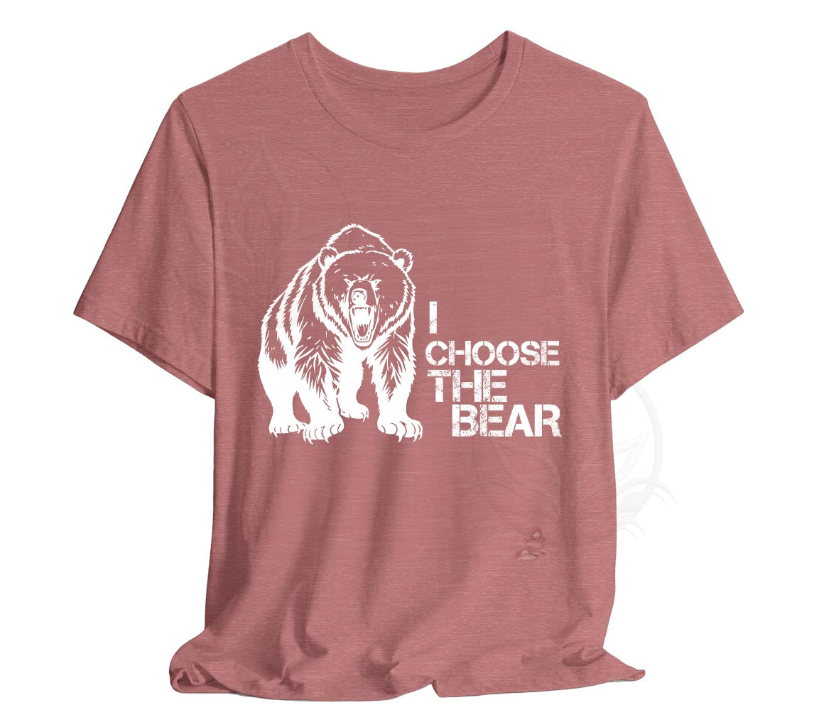 I Choose The Bear T-Shirt Feminist Support Shirt | The New Feminist St | -Shirt Feminist Support Shirt