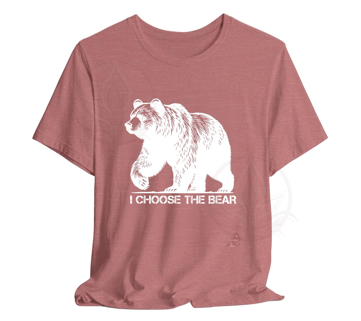 I Choose The Bear T-Shirt Feminist Support Shirt | The Feminist Statem | -Shirt Feminist Support Shirt