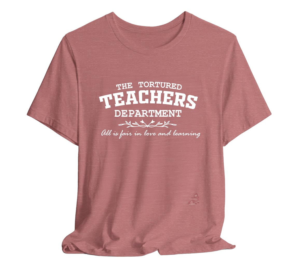 The Tortured Teachers Department T-Shirt | TTPD T-Shirt Made For Teach | Taylor Swift Inspired