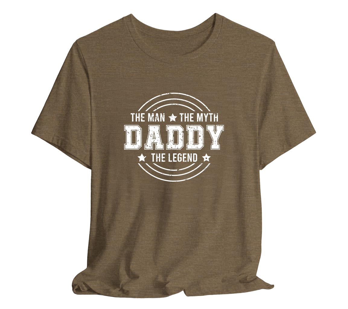 The Man, The Myth, The Legend - Daddy T-Shirt, Perfect T-Shirt for Dad | Day Gift, Funny Father Shirt,