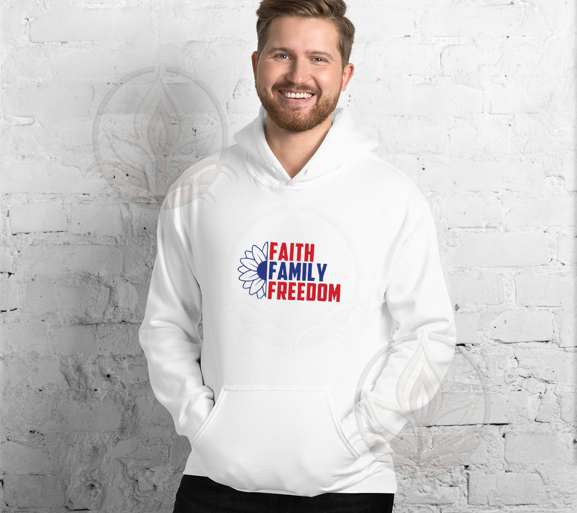 Faith Family Freedom Sunflower SVG, PNG, DXF, JPG, PDF, WebP for Silho | Faith Family Freedom Sunflower SVG, PNG, DXF, JPG, PDF, WebP