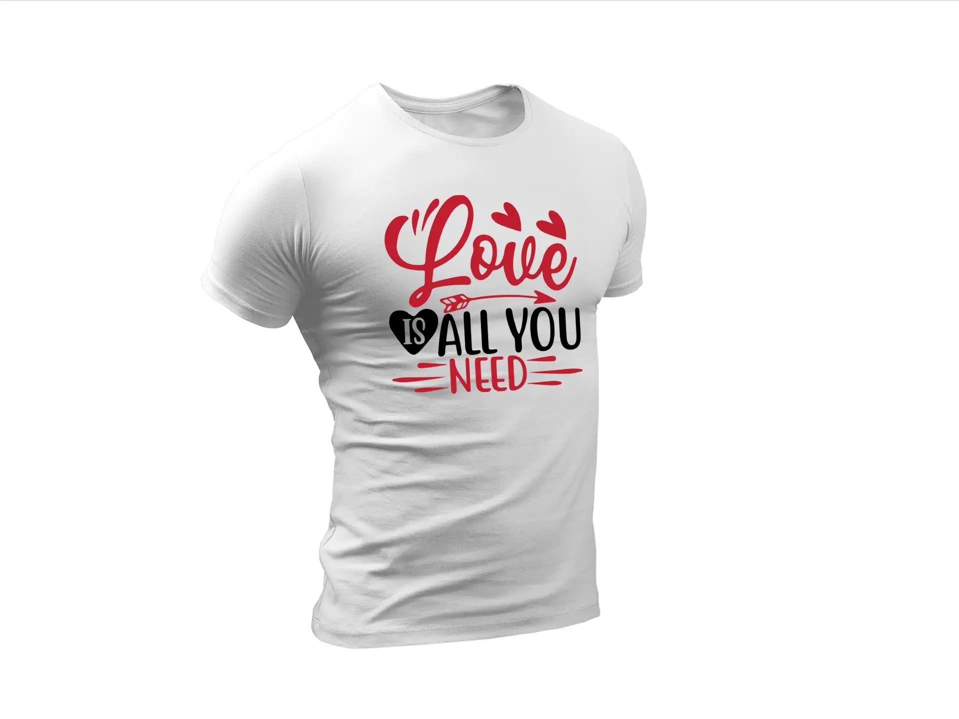 Love is All You Need Valentines Day SVG Poster Design SVG