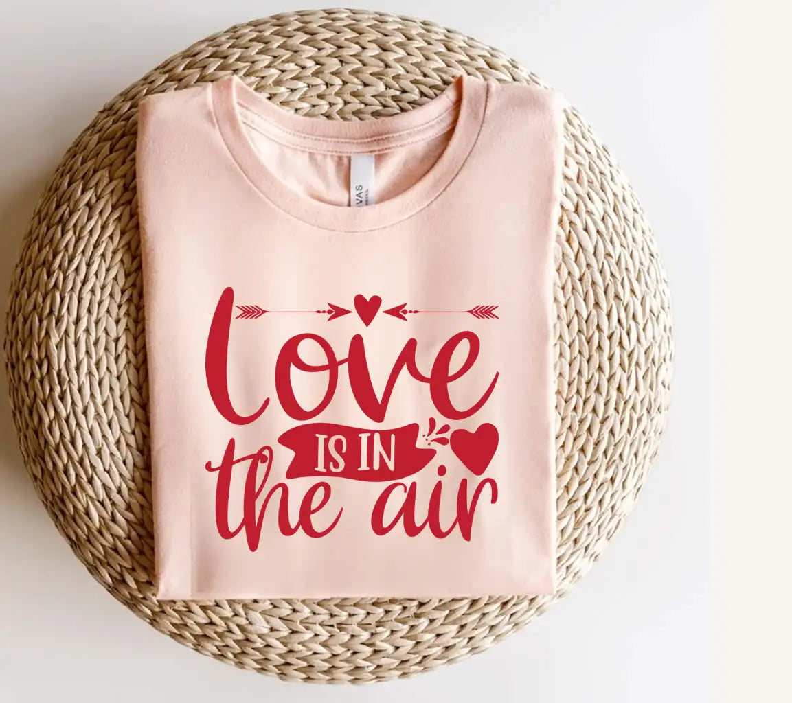 Love Is In The Air Red Sign SVG Cut File SVG