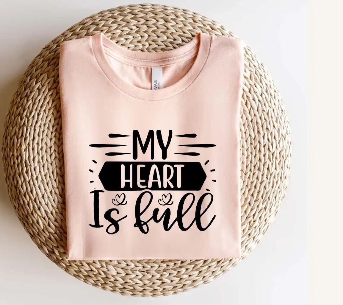  My Heart Is Full SVG Design SVG