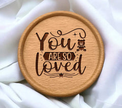 You Are So Loved Teddy Bear SVG Cut File SVG