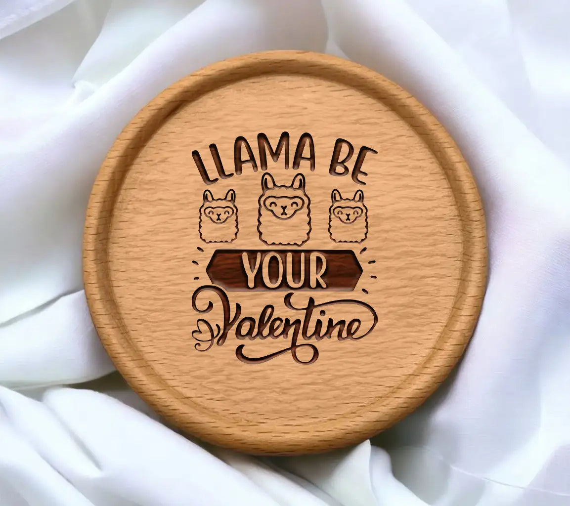 Llama Be Your Valentine SVG - Valentines Day T-Shirt Design SVG