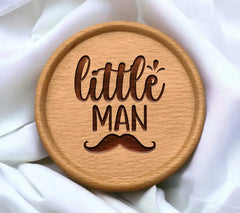 Little Man with Mustache SVG - Huge Design for Cutting & Crafts SVG