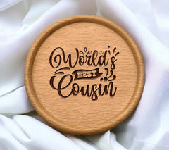 Worlds Best Cousin SVG -  Design SVG