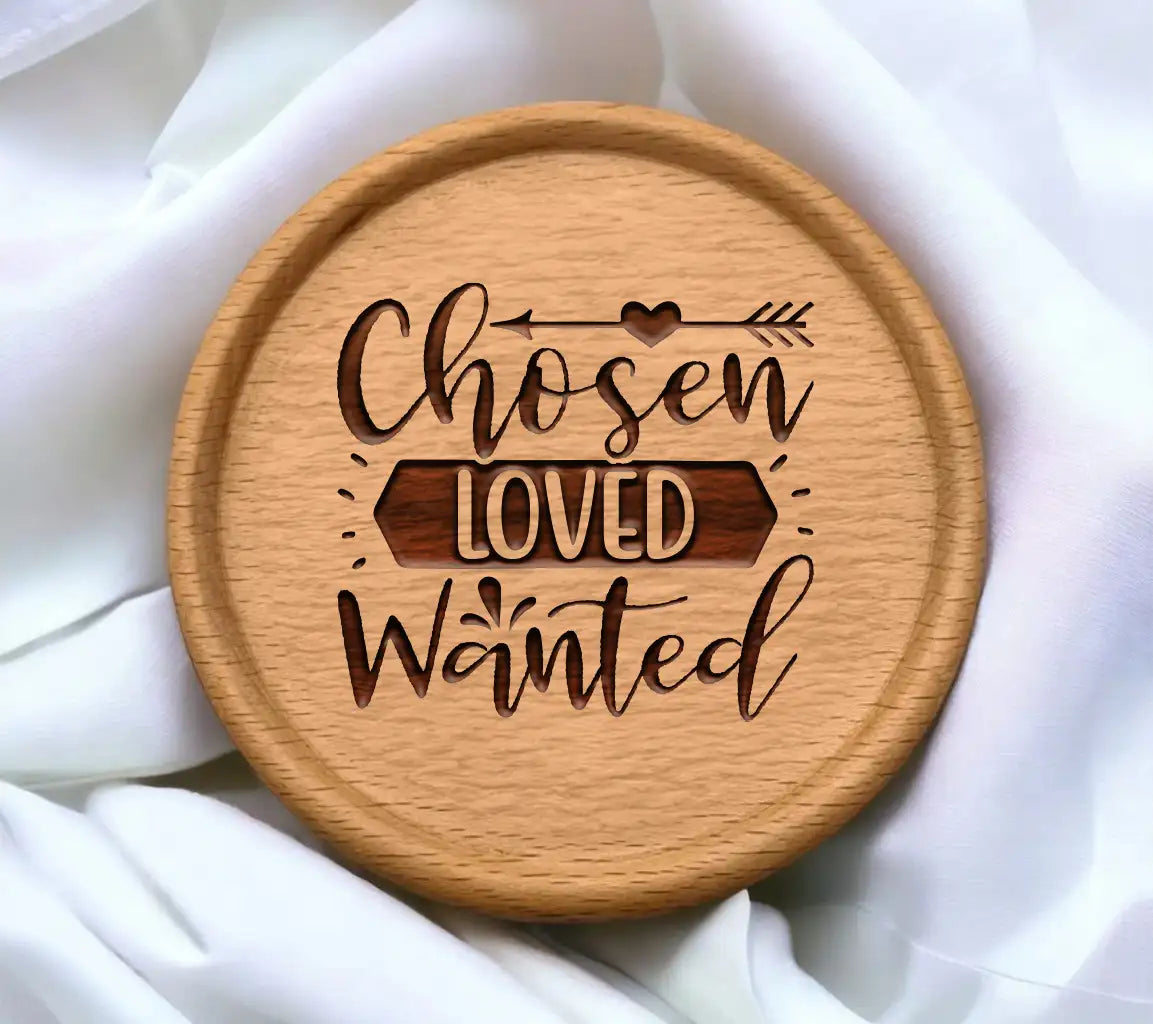  Chosen Loved Wanted SVG Design for Baby SVG