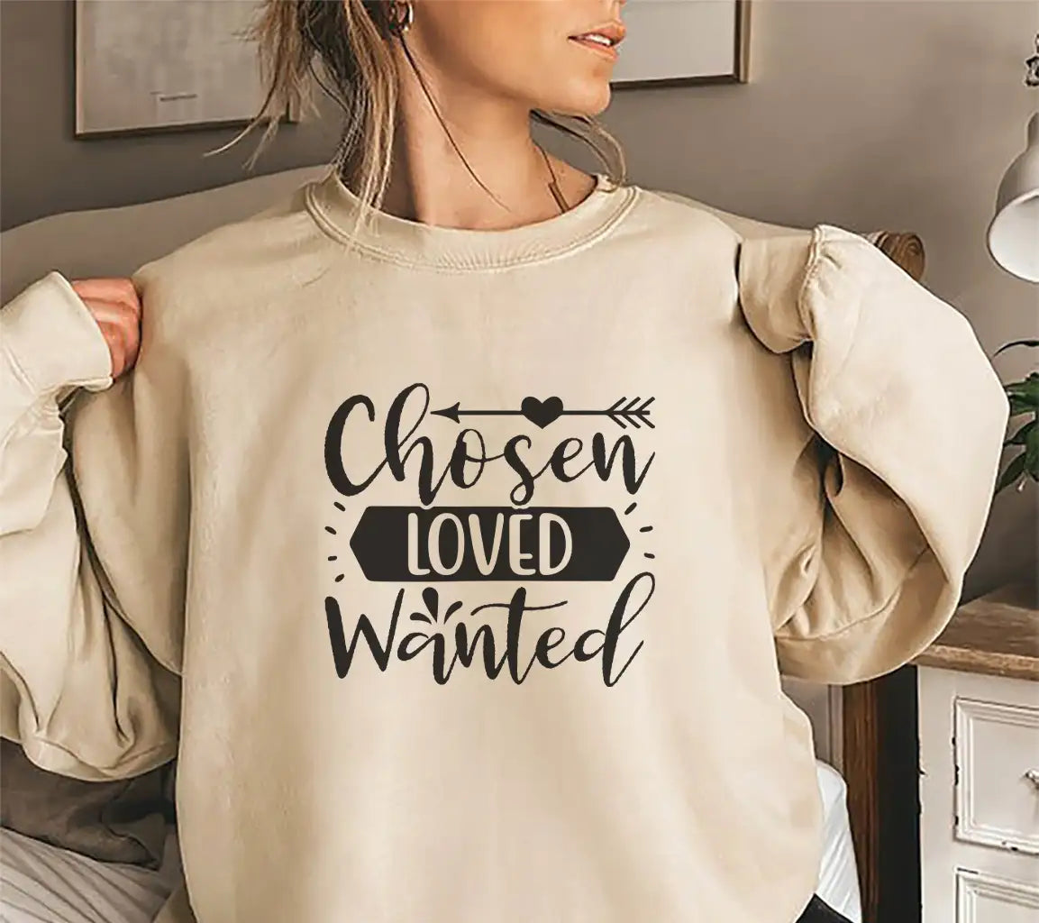  Chosen Loved Wanted SVG Design for Baby SVG