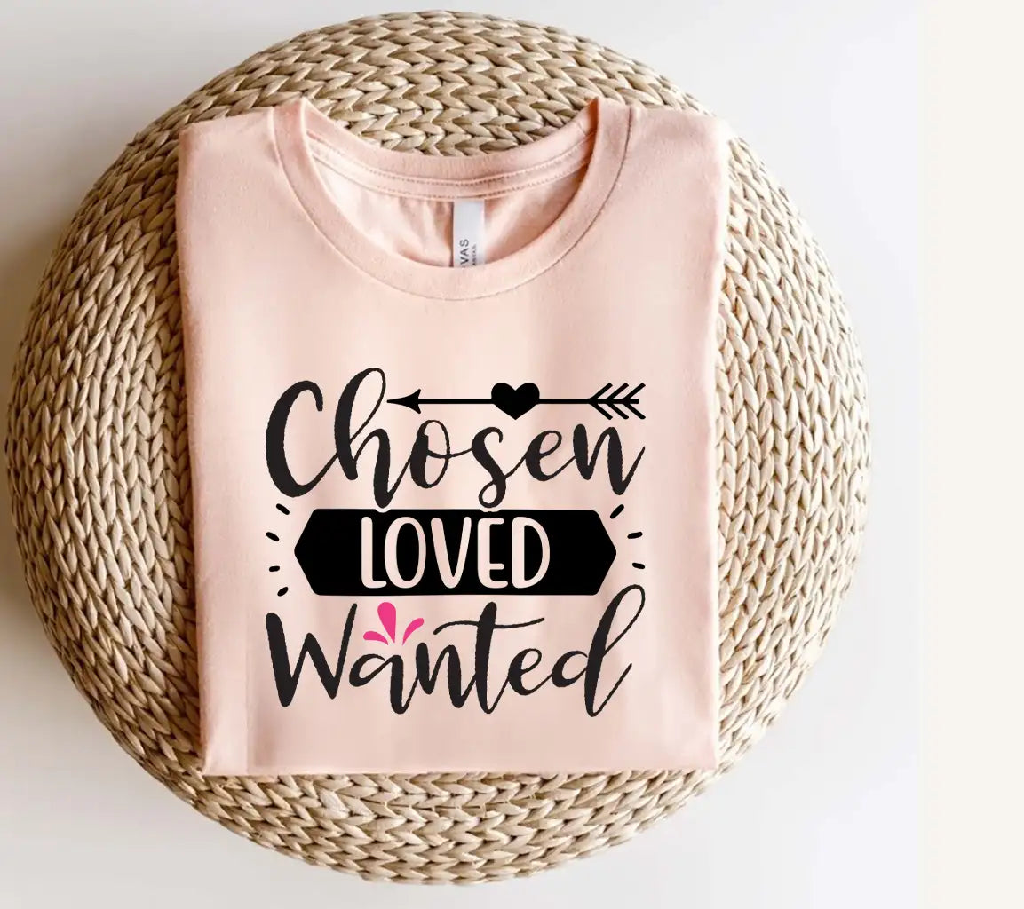  Chosen Loved Wanted SVG Design for Baby SVG