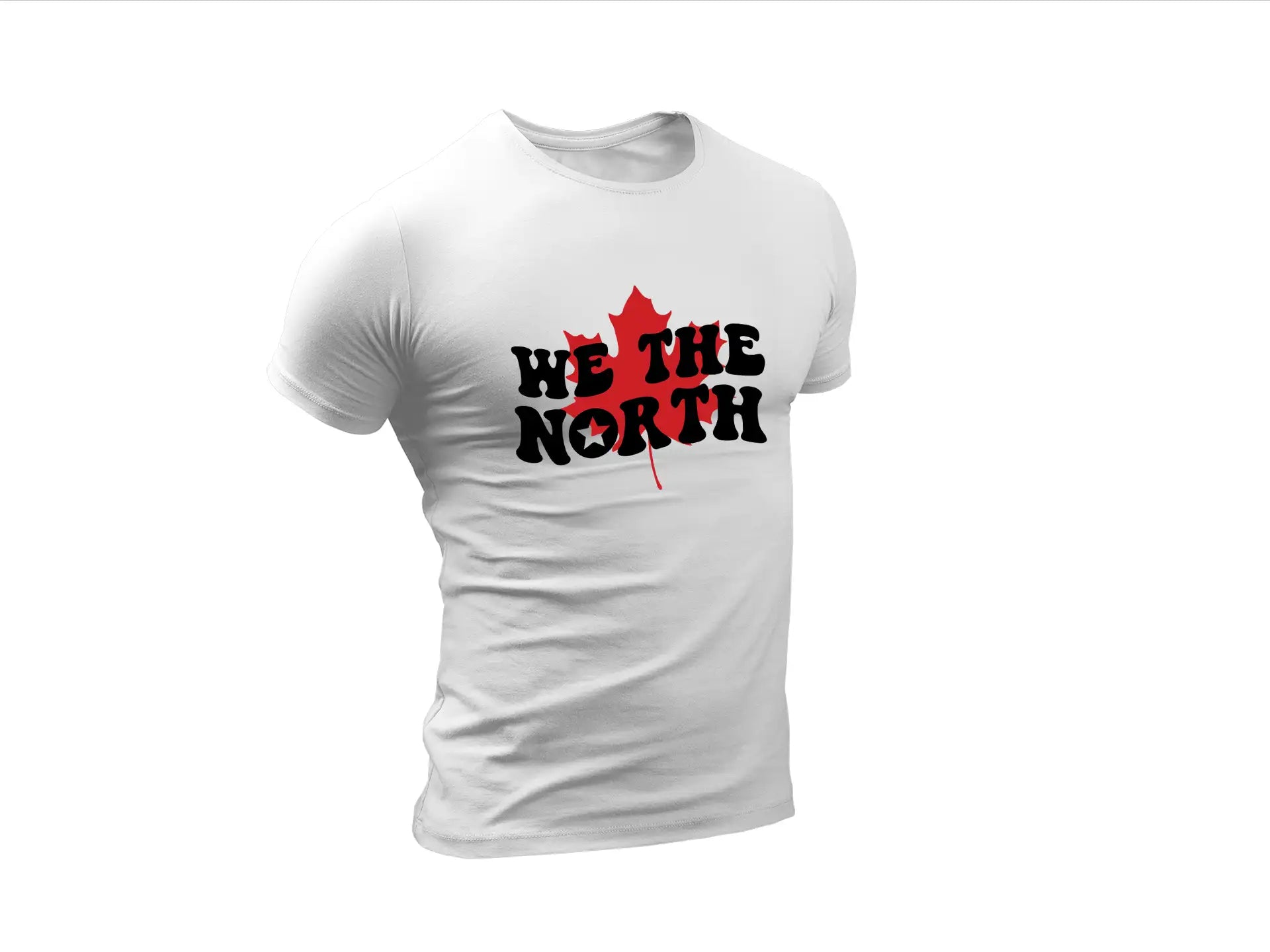 We The North Red Maple Leaf SVG - Canada Day Design SVG