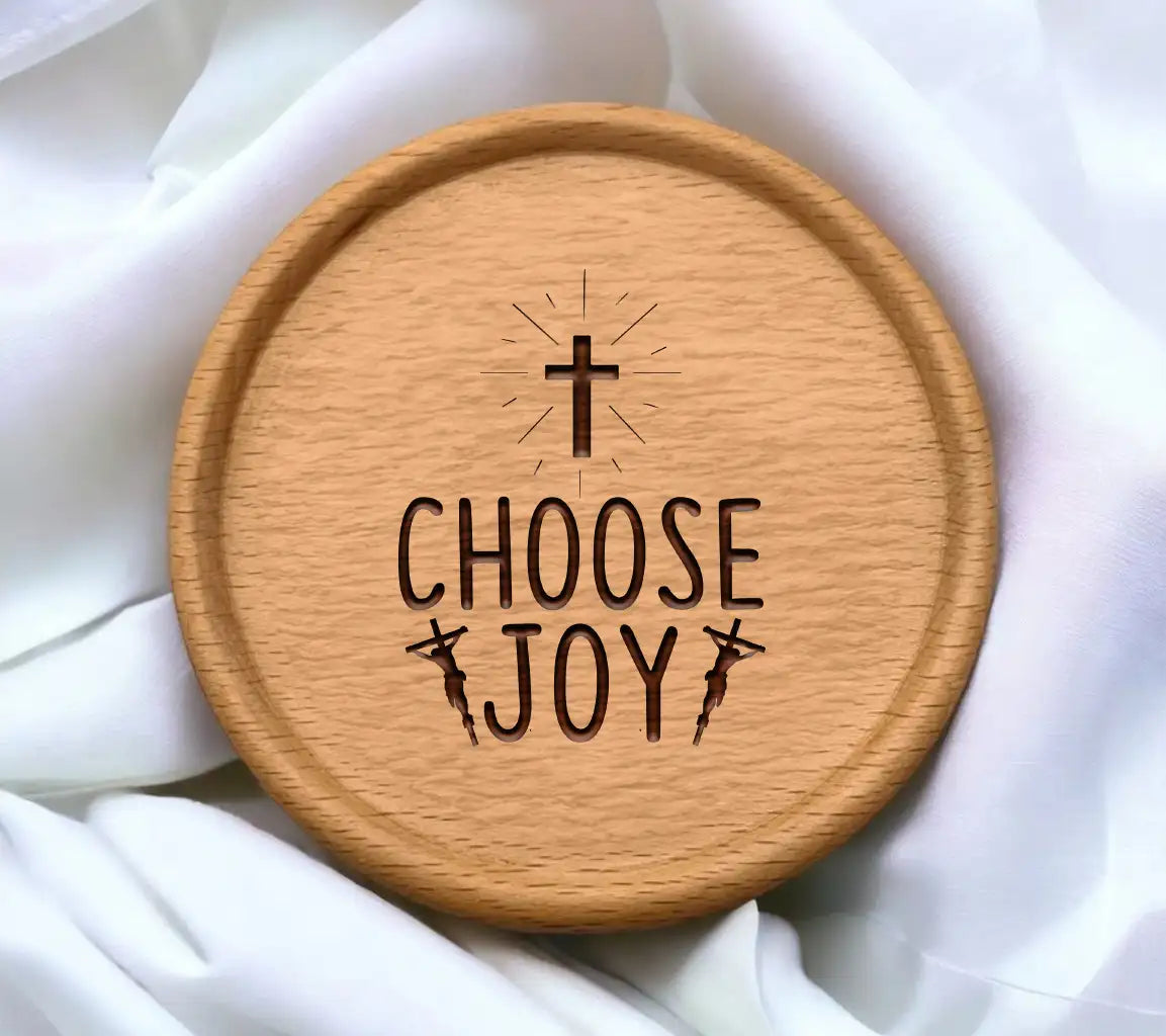  Christian Cross Choose Joy SVG Design SVG