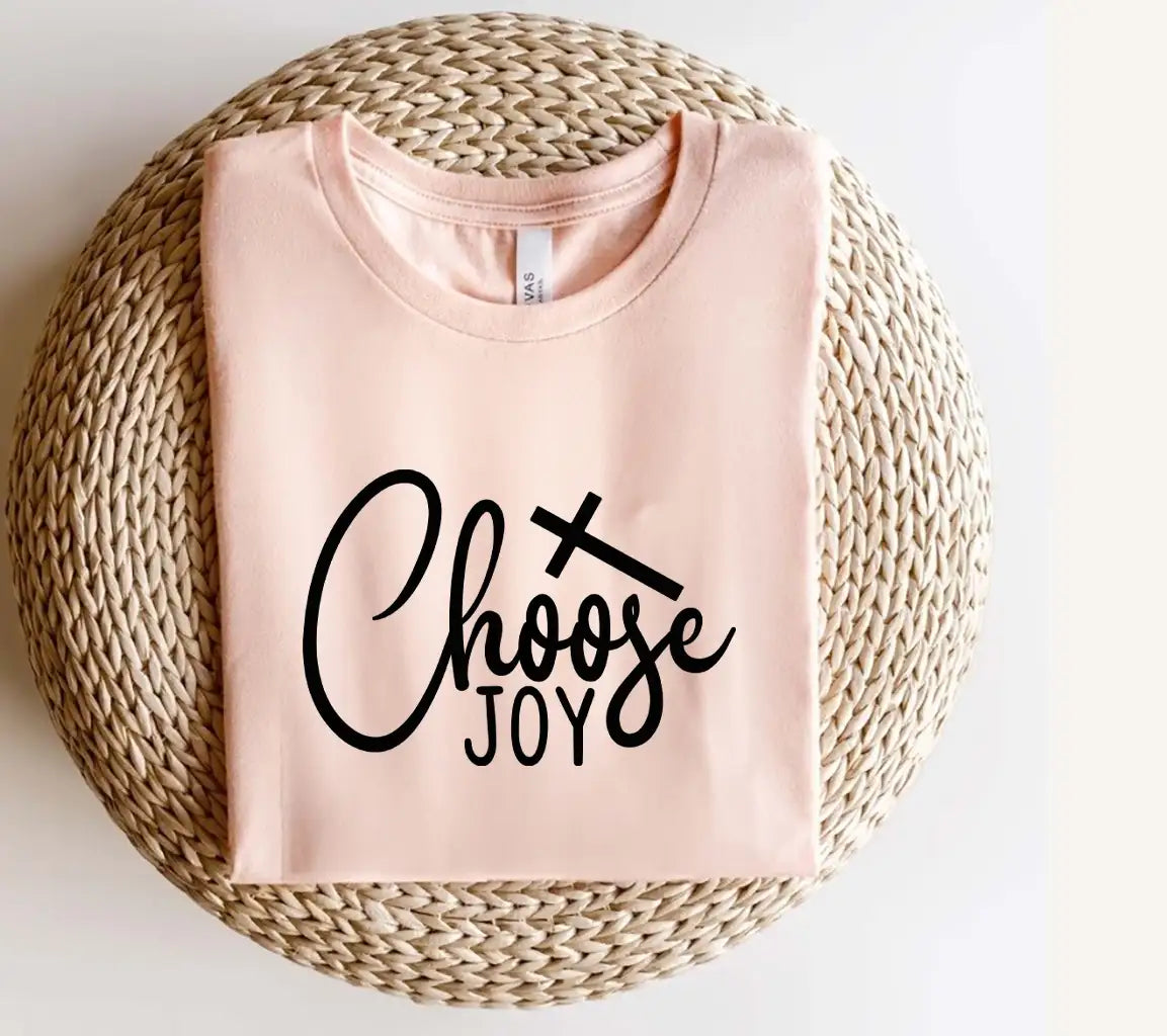 Choose Joy Cross SVG -  Christian Design Design SVG