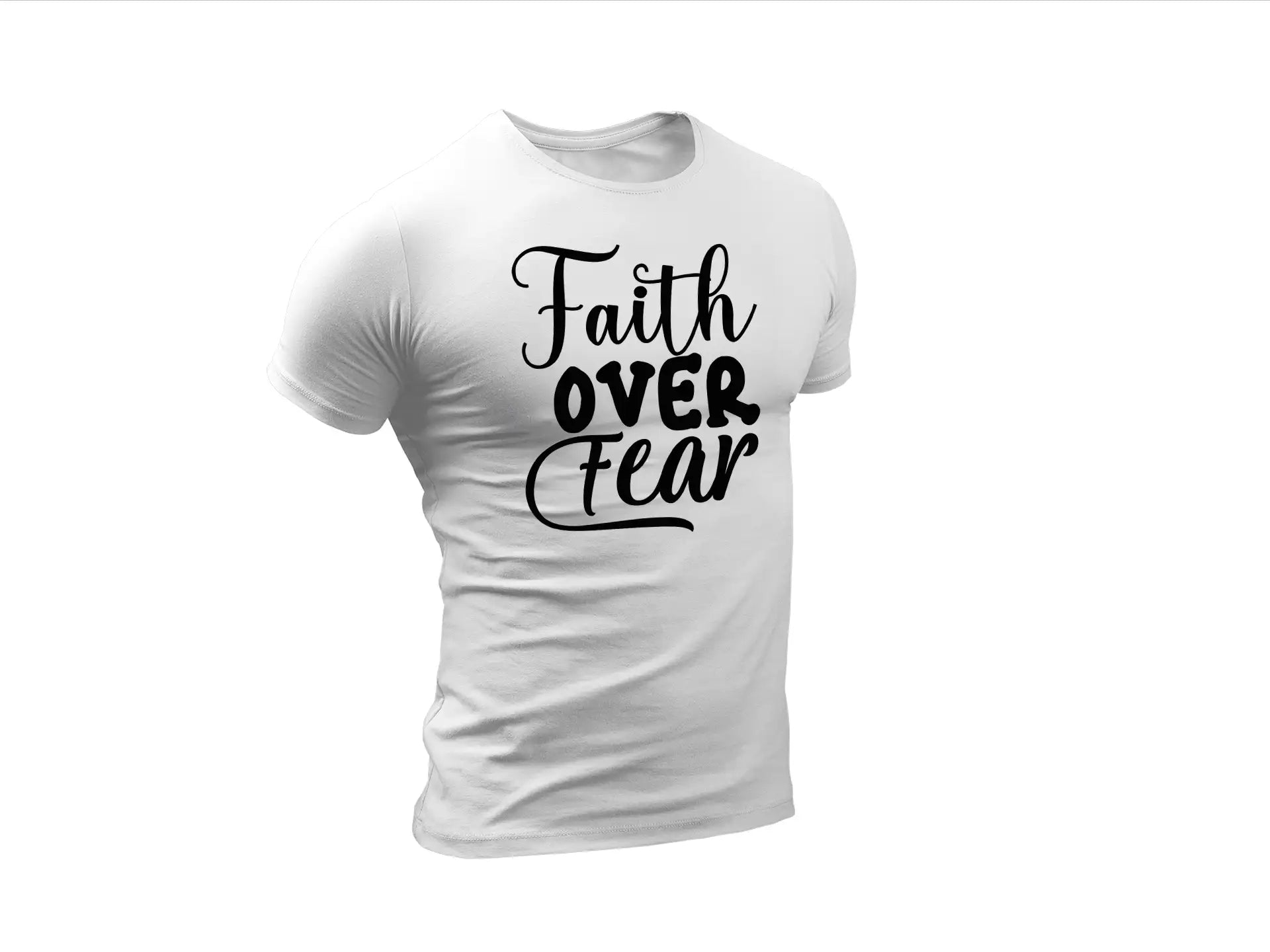 Faith Over Fear SVG -  Christian Design SVG