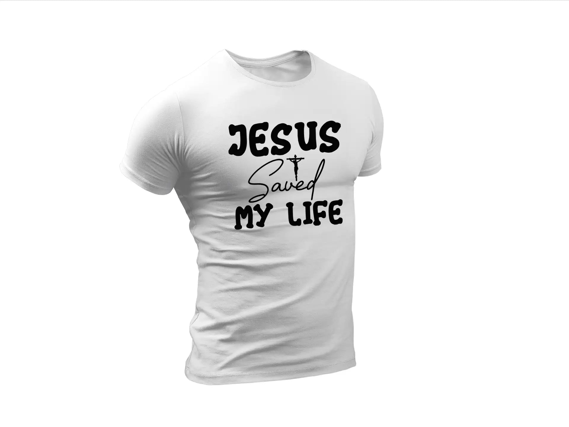 Jesus Saved My Life -  SVG Design SVG