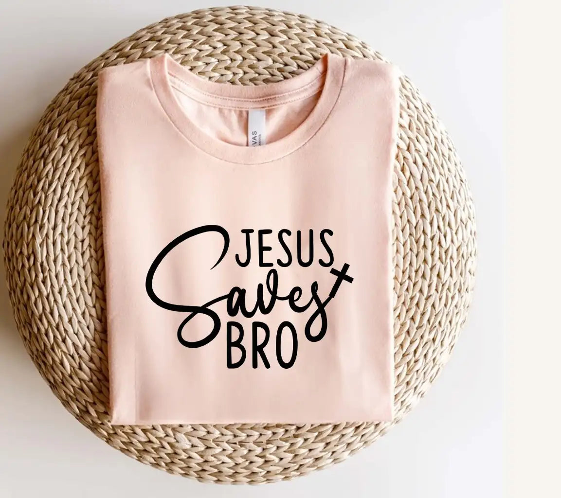 Jesus Saves Bro SVG -  Christian Design SVG