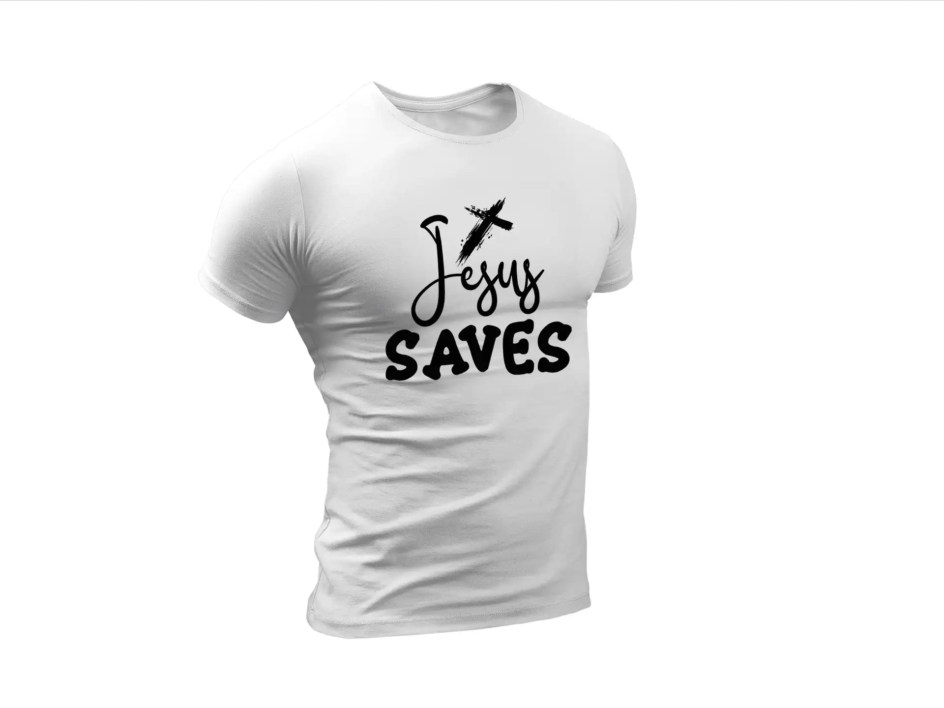 Jesus Saves SVG -  Cross Design SVG