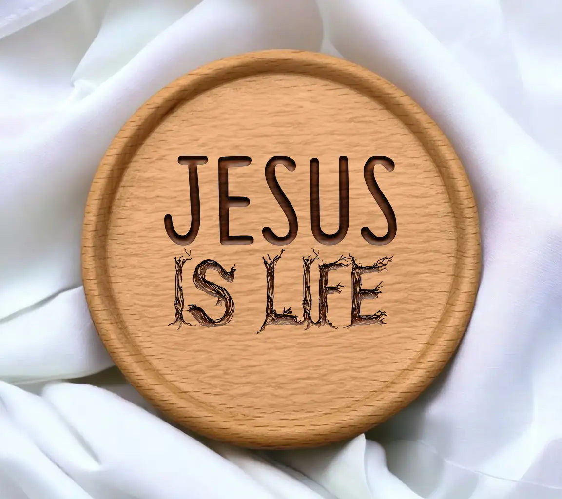 Jesus Is Life -  SVG Design SVG