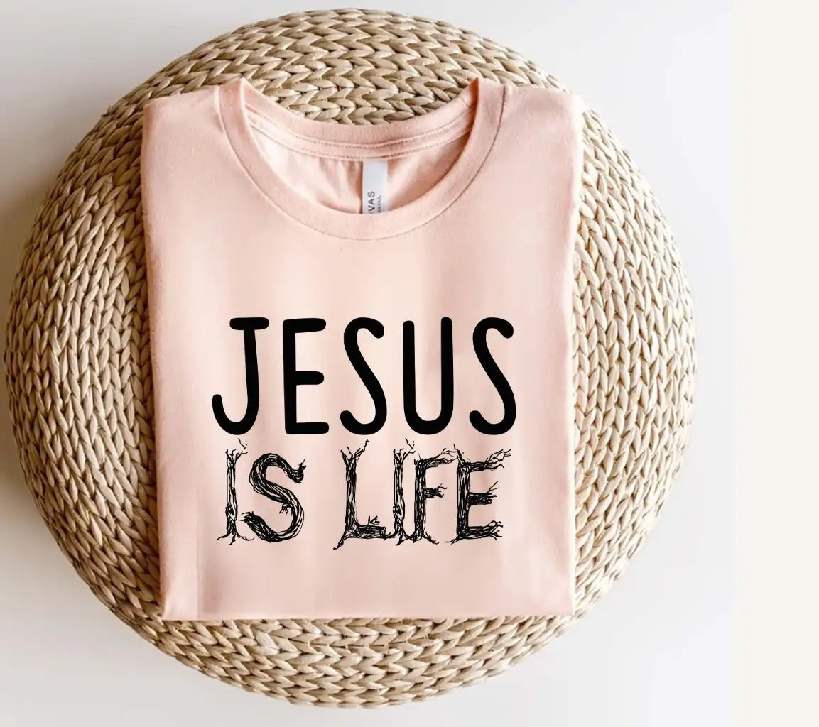 Jesus Is Life -  SVG Design SVG