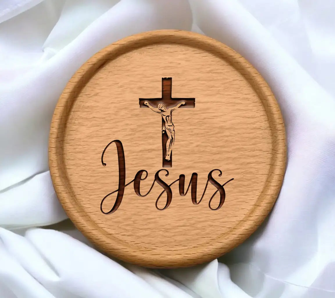 Christian Jesus On The Cross SVG Design SVG