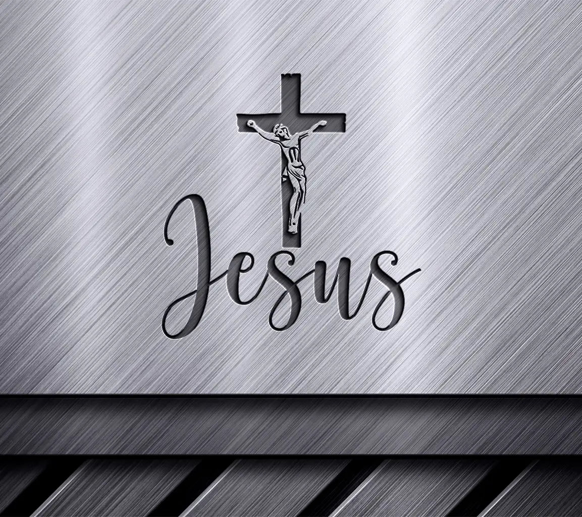 Christian Jesus On The Cross SVG Design SVG