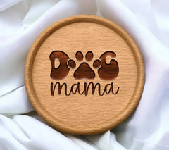  Dog Mama Paw Print SVG Design SVG