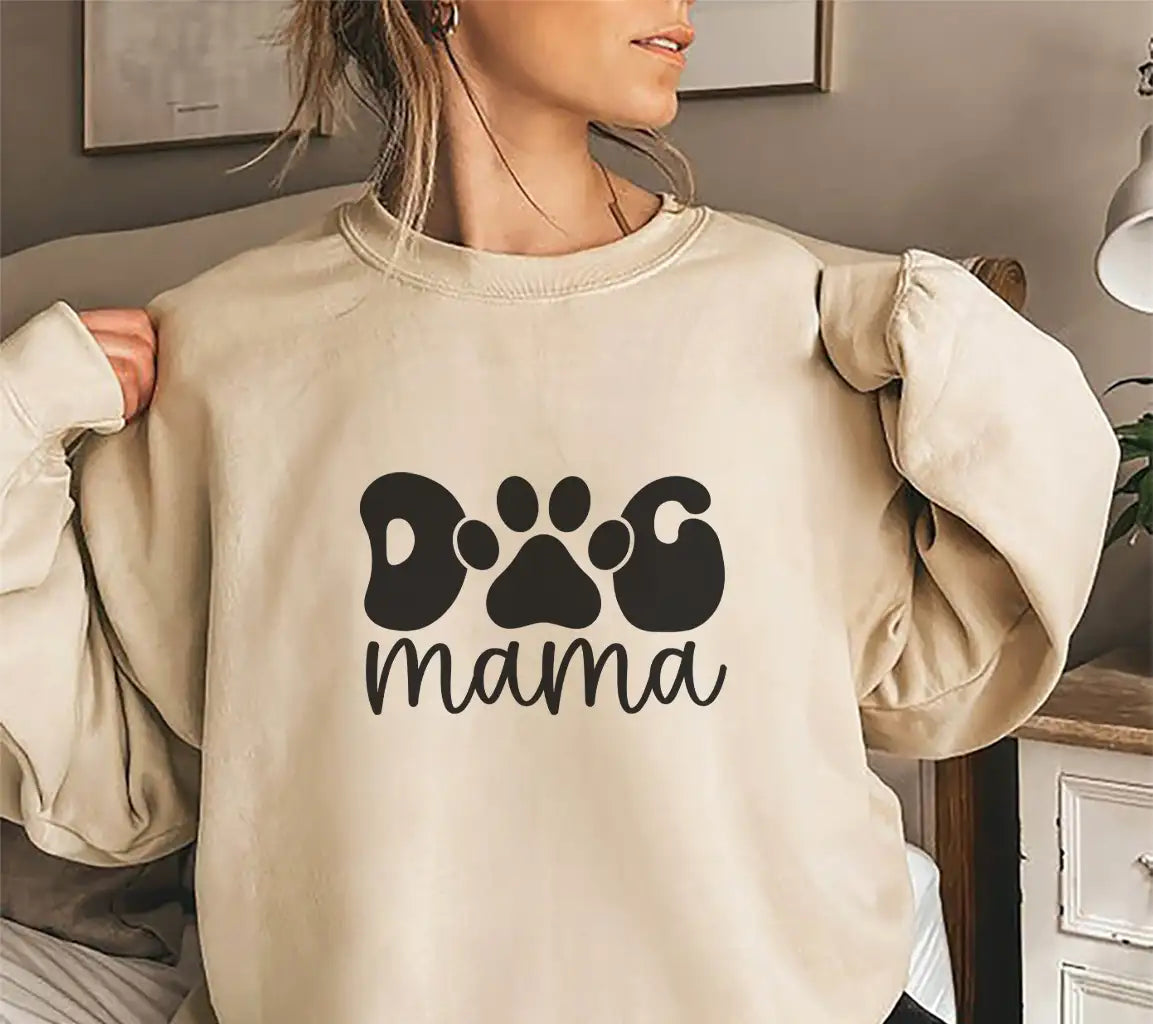  Dog Mama Paw Print SVG Design SVG