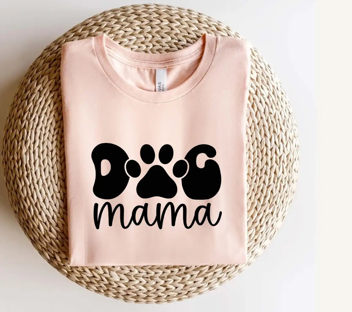  Dog Mama Paw Print SVG Design SVG