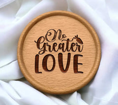 No Greater Love Carrot SVG - Huge Easter Design SVG