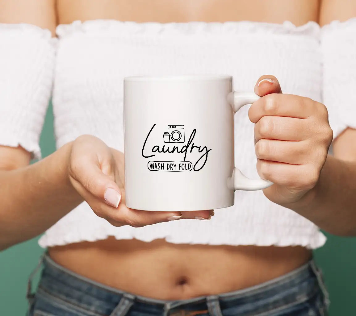  Laundry Wash Dry Fold SVG Design - Farmhouse Style SVG