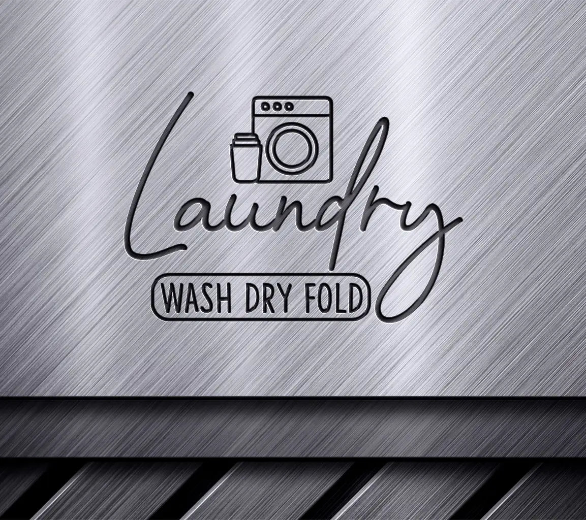  Laundry Wash Dry Fold SVG Design - Farmhouse Style SVG