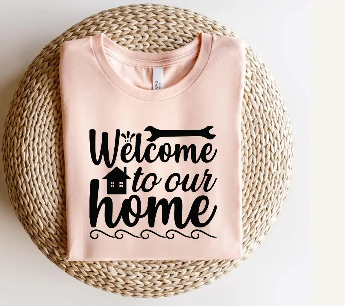 Welcome Home  SVG -  House Sign Design SVG