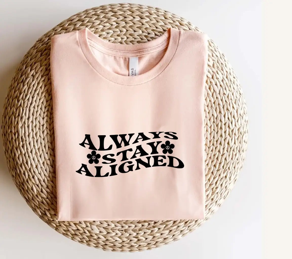  Always Stay Aligned SVG Design - Huge Aesthetic SVG