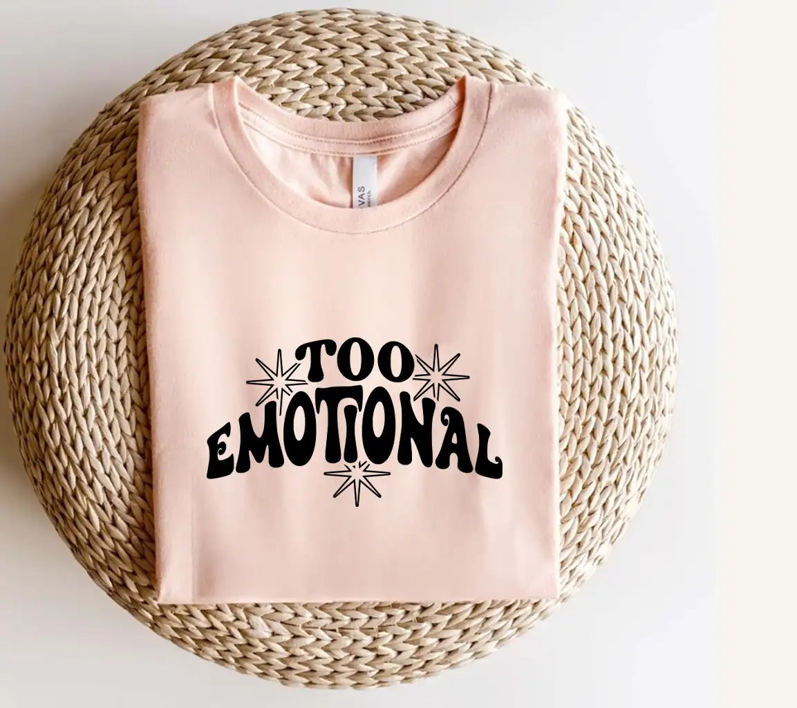  Too Emotional Design SVG - Huge Aesthetic Design SVG