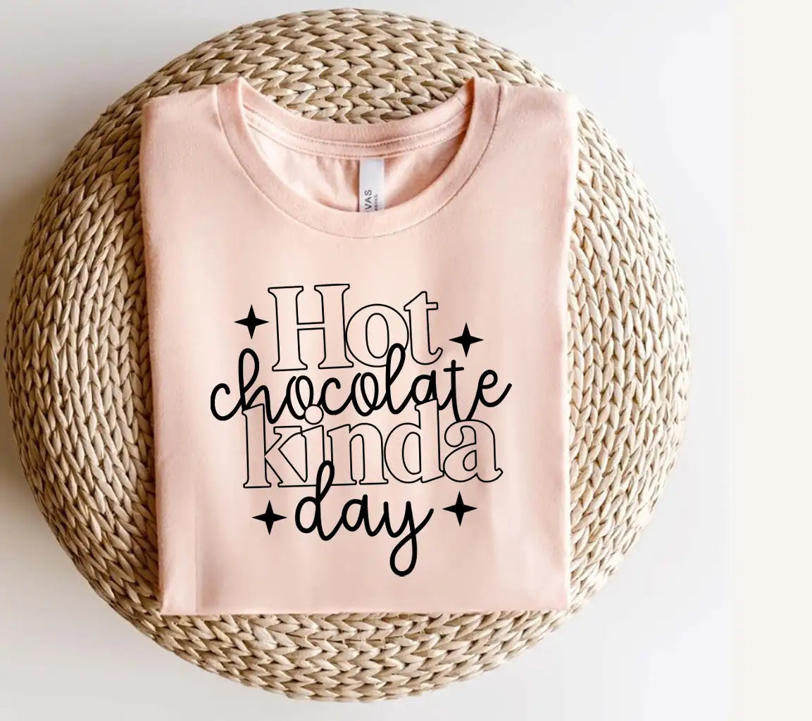 Hot Chocolate Kinda Day -  SVG Design SVG